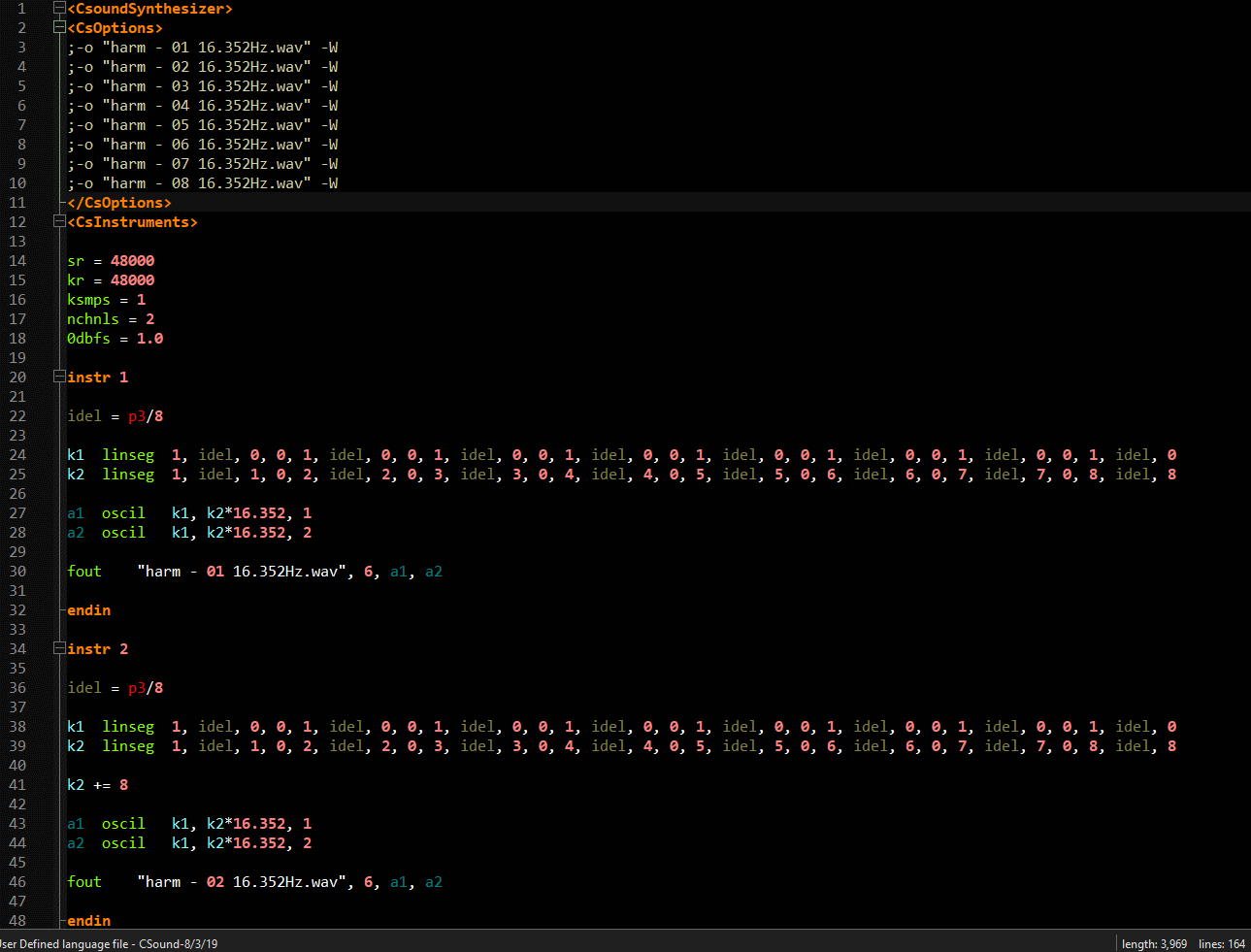 64 Partials