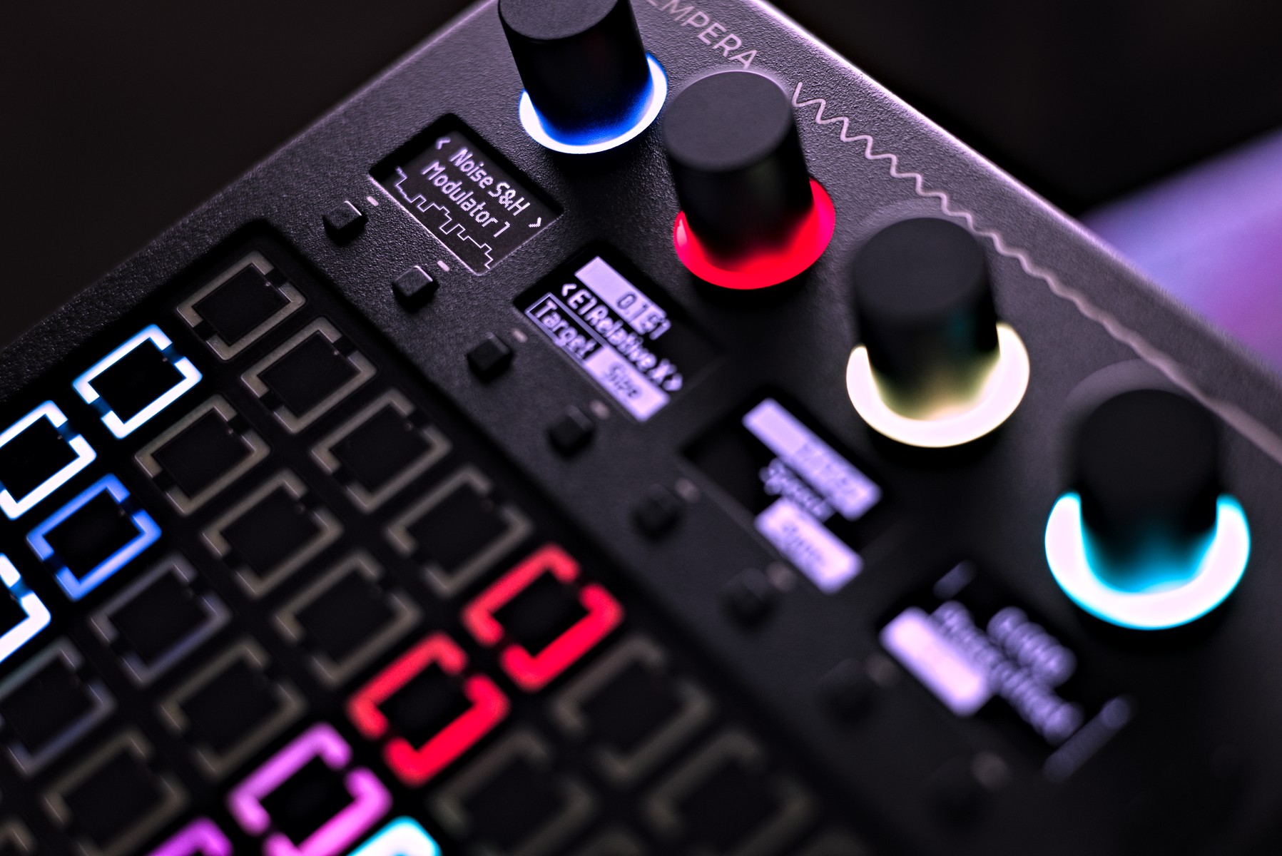 Tempera – Granular sampling instrument